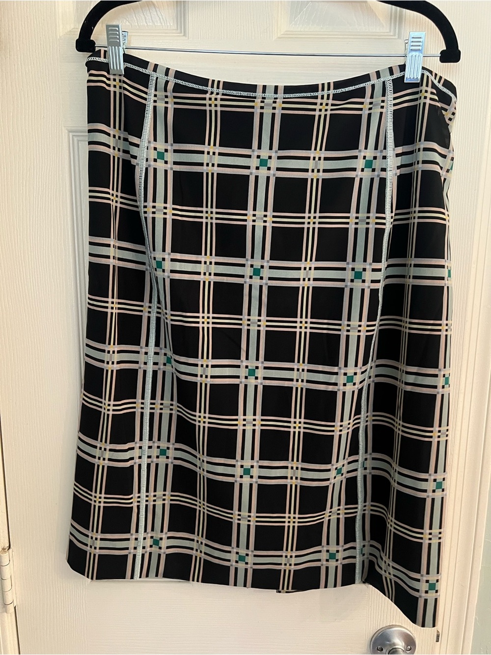 Fendi plaid maxi skirt 12